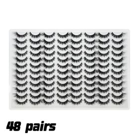 3D False Eyelashes Are Multi-layered, Realistic, Soft And Comfortable (Option: BLACK)